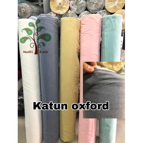 Foto Produk Bahan kain katun oxford / chambrey / cembrey / cembrai murah - 5322 biru kme dari multi kain