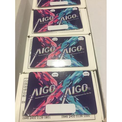 Foto Produk Voucher AIGO Axis KOSONG dari Hiroshi official