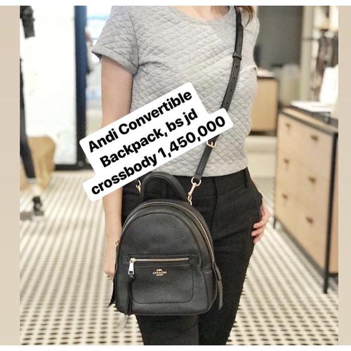 coach andi convertible backpack