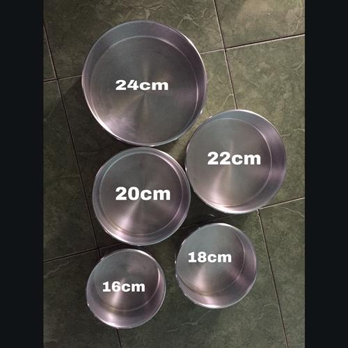 Jual Loyang bulat press tanpa sambungan 16cm24cm 1pcs 20cm Kab