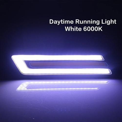 Gambar Drl Cob Lampu Drl Mobil 2 Warna 1 Set 2 Pcs Cahaya Putih Kuning R088 dari RTD LED Jakarta Utara Tokopedia