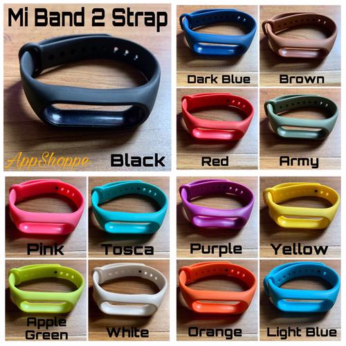 Foto Produk Xiaomi Mi Band 2 Replacement Band Strap MULTI COLOR dari AppShoppe