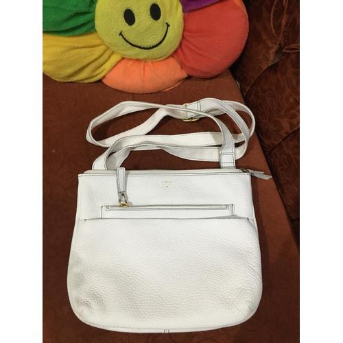 Jual Fossil tessa crossbody coconut nwt 