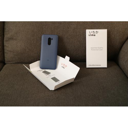 Foto Produk Pocophone F1 case ichika 100% Original BNIB Dark Blue - Biru dari muel's ipod