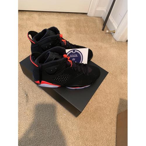 Jual Jordan retro 6 black infrared 