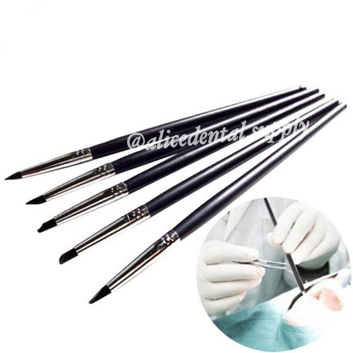 Foto Produk Alicedental 5pcs dental silicone pen carving tambalan black series dari Alice Dental