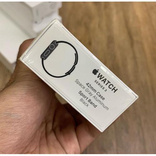 Jual Apple Watch Series 3 42mm Space Gray Sport Band - Jakarta Selatan -  Alamstore79 | Tokopedia