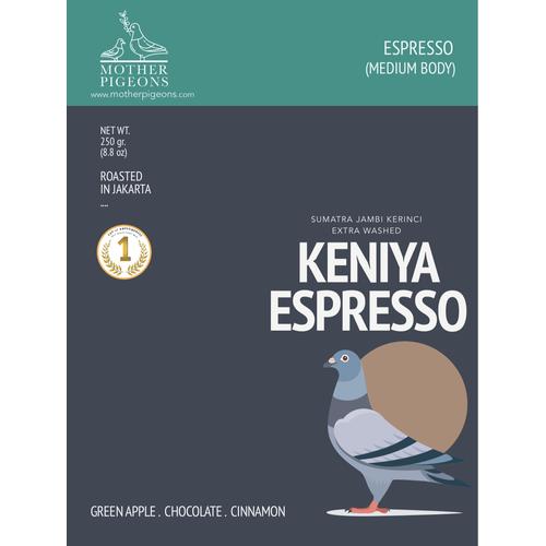 Foto Produk KENIYA ESPRESSO (Sumatra Keniya Extra Washed) dari Motherpigeons Roaster