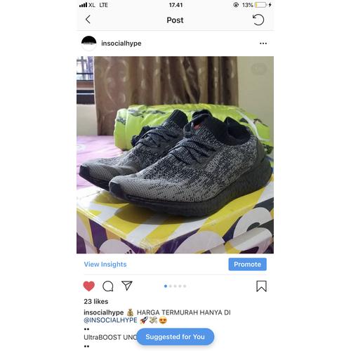 UltraBOOST UNCAGED OREO USED US 9.5 