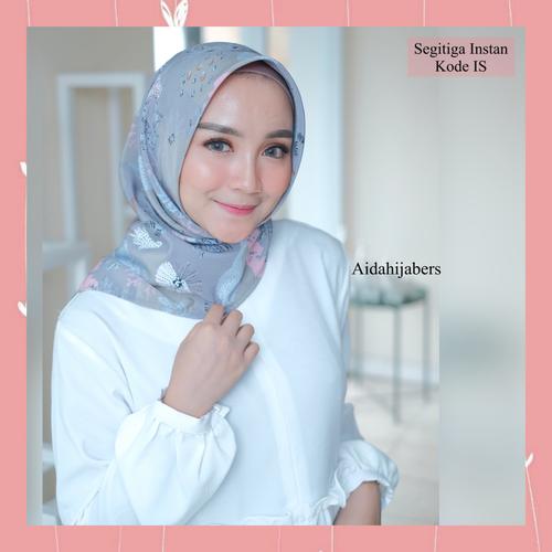 Foto Produk SEGITIGA INSTAN MOTIF MONALISA KODE IS dari aidahijabers