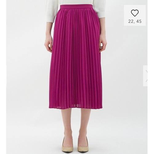 pleated midi skirt