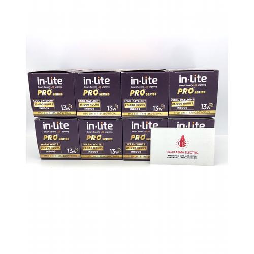Gambar LAMPU LED PAKET 13W 13 W 13WATT 13 WATT PAKETAN INLITE IN-LITE dari Plasma electric undefined Tokopedia