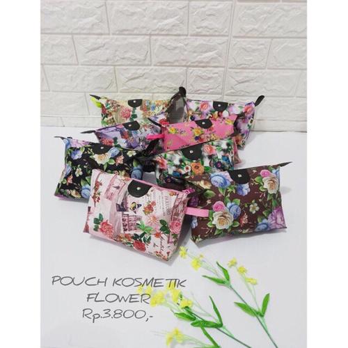 Foto Produk tas pouch motif tas kosmetik make up colourful dari Blenda Autumn Shop