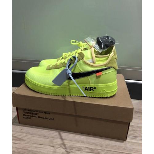 Nike Air Force Low x Off White “Volt” di 549store Tokopedia