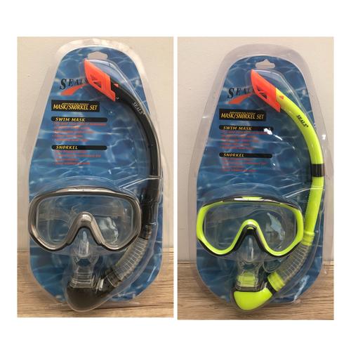 Foto Produk Mask snorkel set silicone -kacamata renang selam snorkeling dari LELUTO SPORT