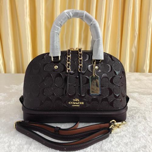 Foto Produk Tas Wanita Coach Mini Sierra Black Oxblood Debossed dari eL_shop88