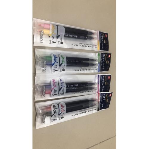 Jual Daiso Calligraphy Marker Pen 1pink & kuning Kota Tangerang