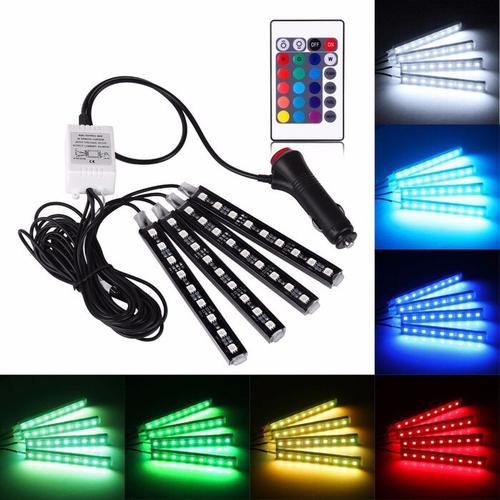 Foto Produk LED LAMPU KOLONG + Remote Dekorasi Dashboard Mobil 16 Warna DRL RGB dari TejaMart