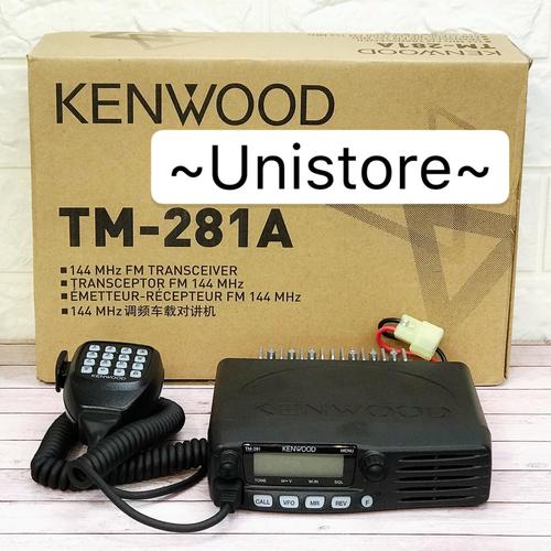 Foto Produk Rig Kenwood TM-281A VHF/ Rig Kenwood TM281A dari Unistore Online Shop