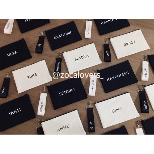 Gambar POUCH STRAP(CUSTOM NAMA) dari zoca_lovers undefined Tokopedia