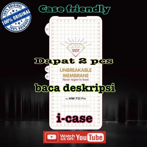 Foto Produk Anti Gores / Screen Protector Huawei P30 Pro Case Friendly Dapat 2pcs dari i-case