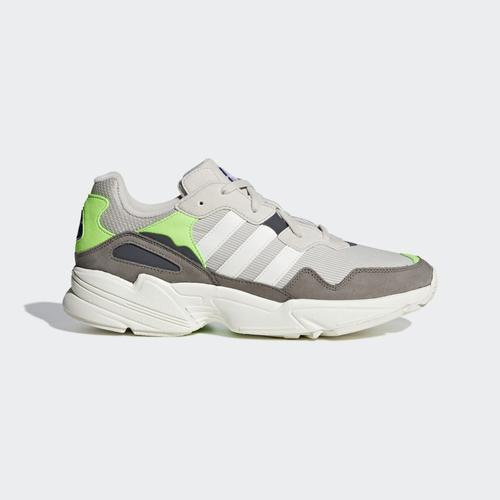 Jual Adidas Men Yung-96 Shoes Off White Brown Green Originals