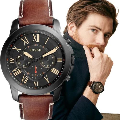 Jual Fossil fs 5241 grant chronograph 