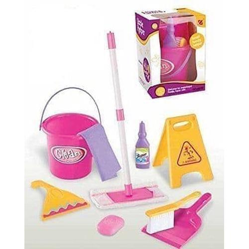 Foto Produk LITTLE HELPER 667E Mainan Anak Perempuan Bersih-Bersih Sapu Pel dari Lumi Toys