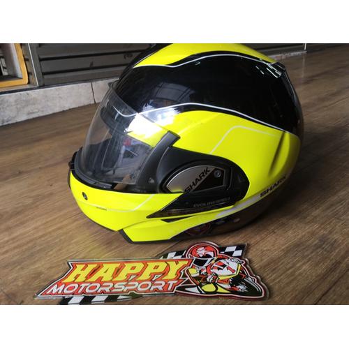 Jual Helm modular shark evoline 3 original France Hataum 2017 sizeL 2nd 90%  - Kab. Bantul - Happy MotorsportKadipiro | Tokopedia