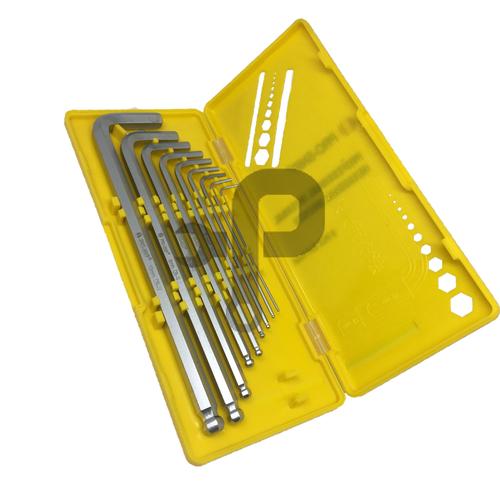 Foto Produk Kunci L Hexagonal Ballpoint Pro-Snip 9 pcs TERMURAH dari Primetech Tools