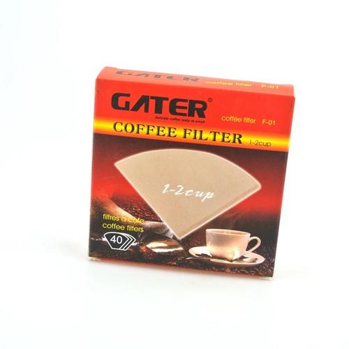 Foto Produk Coffee filter 1-2 cup / kertas saringan kopi v60 / gater kopi filter dari vesper
