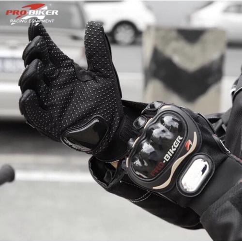 Foto Produk Sarung tangan probiker full - L merah dari Kitaro MotorShop