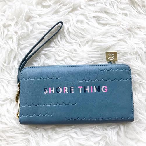 Fossil Zipper Around Wallet Shore Thing 