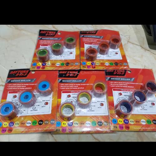 Foto Produk ROLLER RACING DAYTONA VARIO 125 150 PCX 125 150 SPIN 12 13 15 18 GRAM - 18 gram dari Rodamas