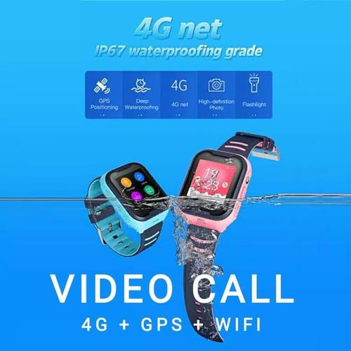 Jual SMARTWATCH IP67 4G + GPS + WIFI 2 Warna (Pink \u0026 Biru) - Jakarta Timur  - Kandang Arloji | Tokopedia