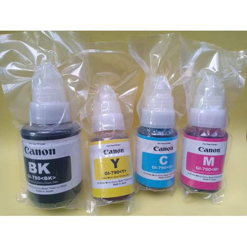 Jual TINTA CANON GI-790 WARNA - BIRU KUNING MERAH G SERIES G1000 G2000 G300  - Kota Medan - RAME COMPUTER | Tokopedia