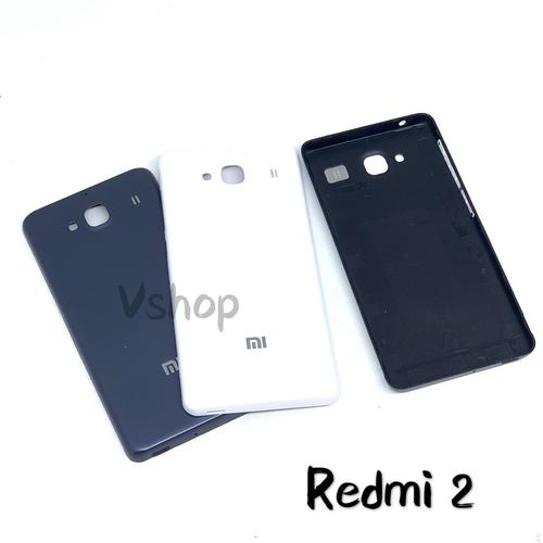 Foto Produk Backdoor Back Casing Tutupan Belakang Xiaomi Redmi 2 - Hitam dari vshop sparepart