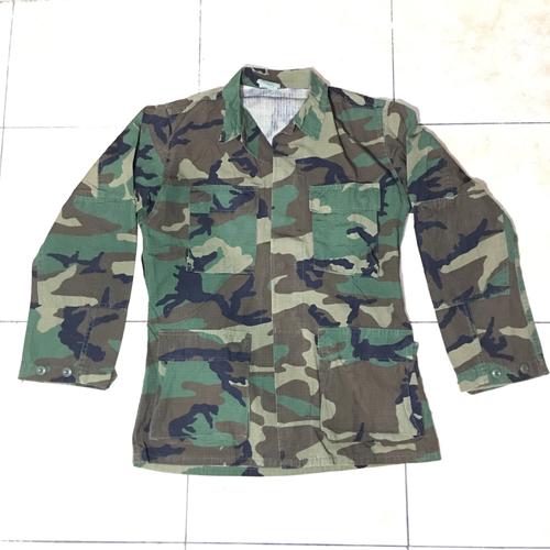 Jual BDU Woodland shirt, size MR, USGI 