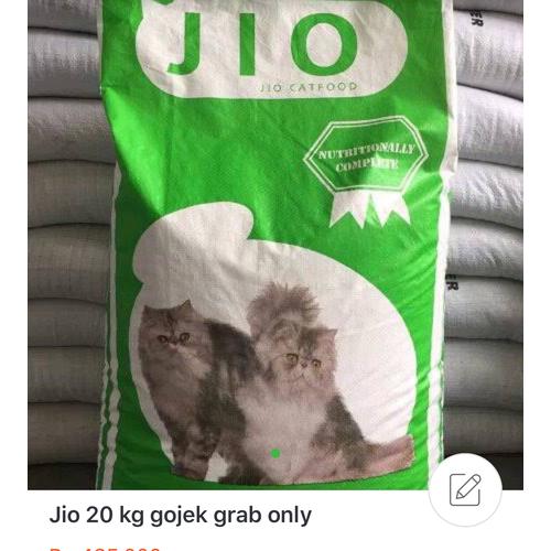 Foto Produk Jio cat food 20kg makanan kucing semua ras paling cocok dari Grosiran Petshop Bekasi