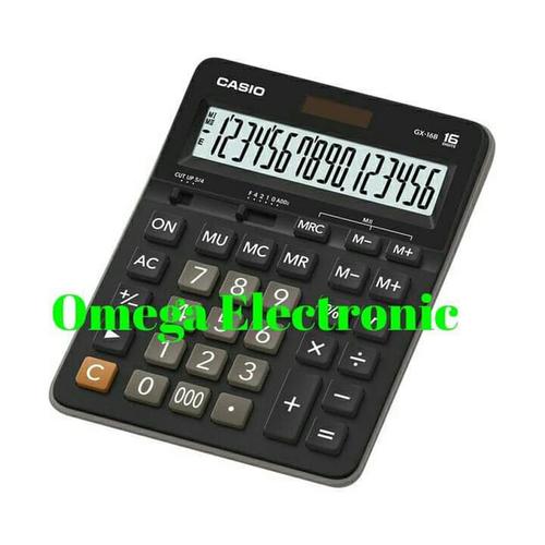 Jual Casio GX 16B - Calculator Desktop Kalkulator Meja Kantor Office GX-16B  - Jakarta Utara - Omega Electronic | Tokopedia
