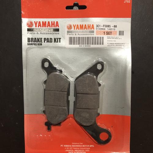 Foto Produk Kampas Rem / Dispad Depan Yamaha 3C1 Jupiter MX / Mio J / Vixion dari yaay auto part motor