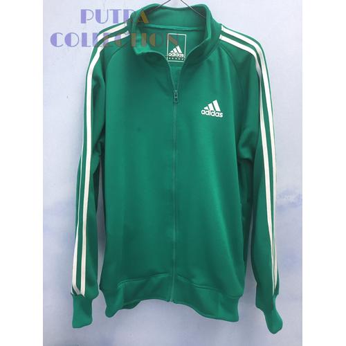 Jual Jaket Zipper Adidas Logo Bahan 