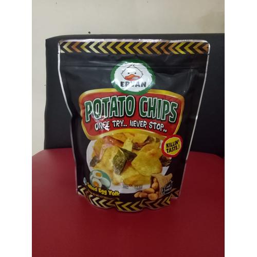 Gambar Ervan potato salted egg chips dari mvlshop Jakarta Utara Tokopedia