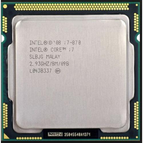 Foto Produk PROCESSOR INTEL CORE I7 870 + FAN INTEL LAG 1156 dari iconcomp