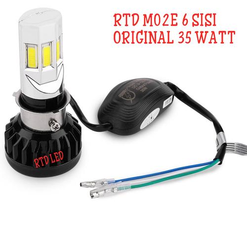 Gambar RTD Led Lampu Utama Headlamp LED RTD M02E 6 Sisi Original - warm white dari RTD LED Jakarta Utara Tokopedia