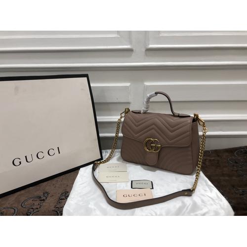 Jual Bag GUCCI marmont top handle M 