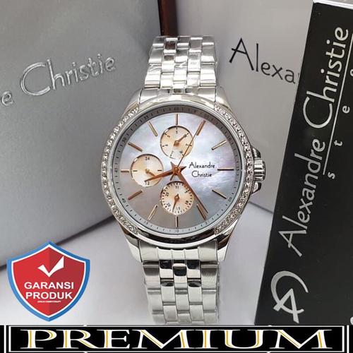 Foto Produk Jam Tangan Wanita Alexandre Christie AC 2598 Silver Blue Original dari YM_store27