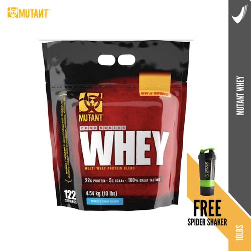 Foto Produk MUTANT WHEY 10 LBS 10LBS 10LB 10 LB BPOM BY AOM SPORTS HALAL !!! dari AW Anabolic