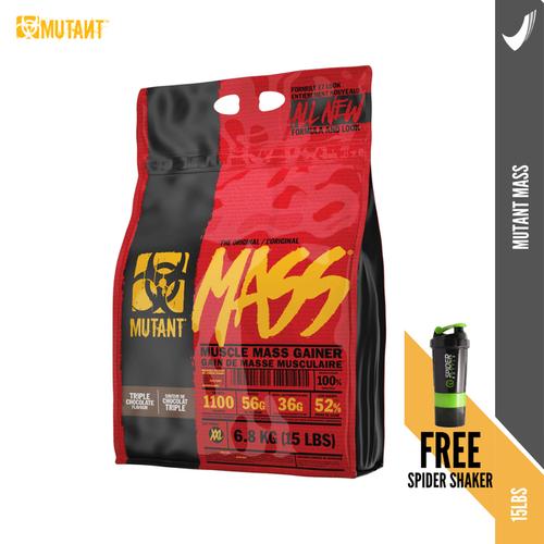 Foto Produk MUTANT MASS MAS 15 LBS 15 LBS 15LB 15 LB BPOM BY AOM SPORTS HALAL !!! dari AW Anabolic