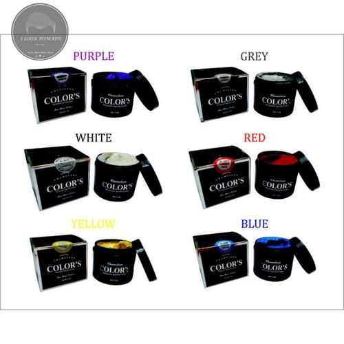 Foto Produk CHAMELEON HAIR COLOR WAX COLORING POMADE WARNA TIDAK PERMANEN dari Ilookpomade
